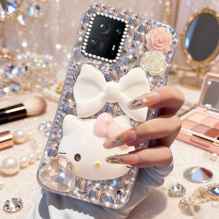 13新品 15S新年款 2025年11T高级感12S保护套17镶钻 女款 马年满钻上档次适用小米MIX4手机壳外壳15防摔11青春版