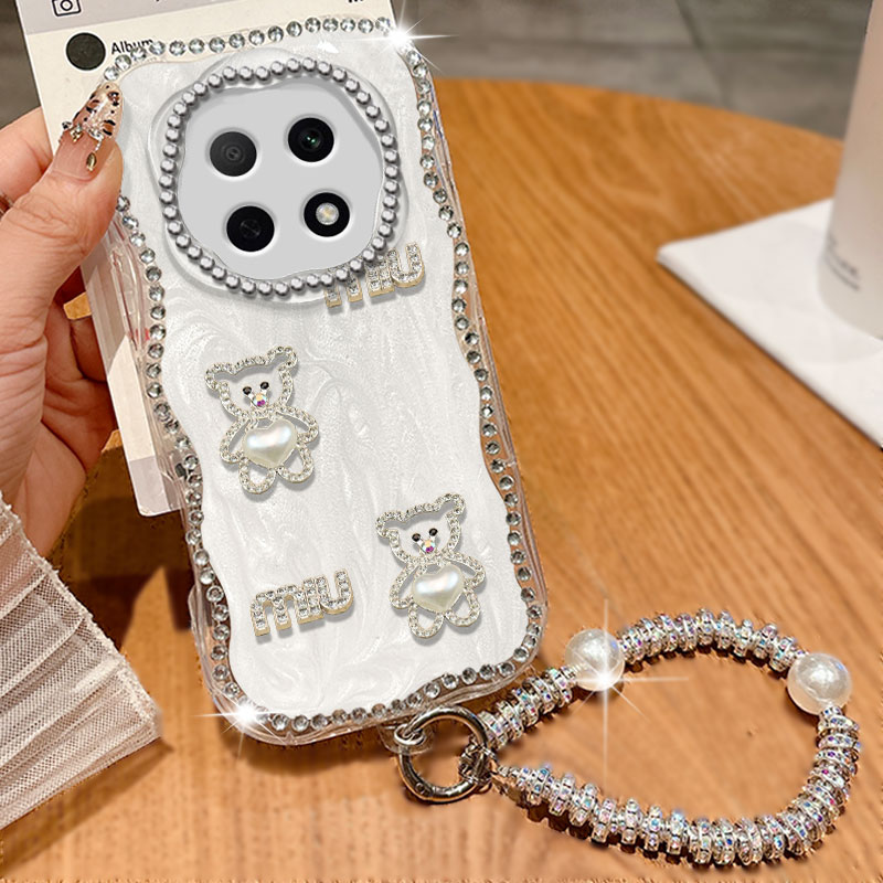 透明珠光白，不掉色，镶钻更高级