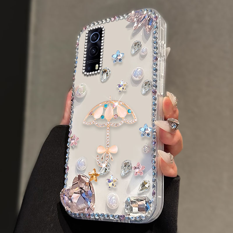 高端奢华镶钻手机壳,不掉钻,不发黄