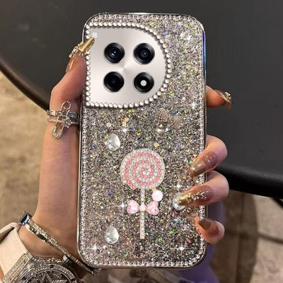 水钻镶钻爆闪适用oneplus一加Ace3Pro手机壳/2025年9r防摔Ace2Pro网红9新款9rt高级感Ace5Pro全包13T保护套