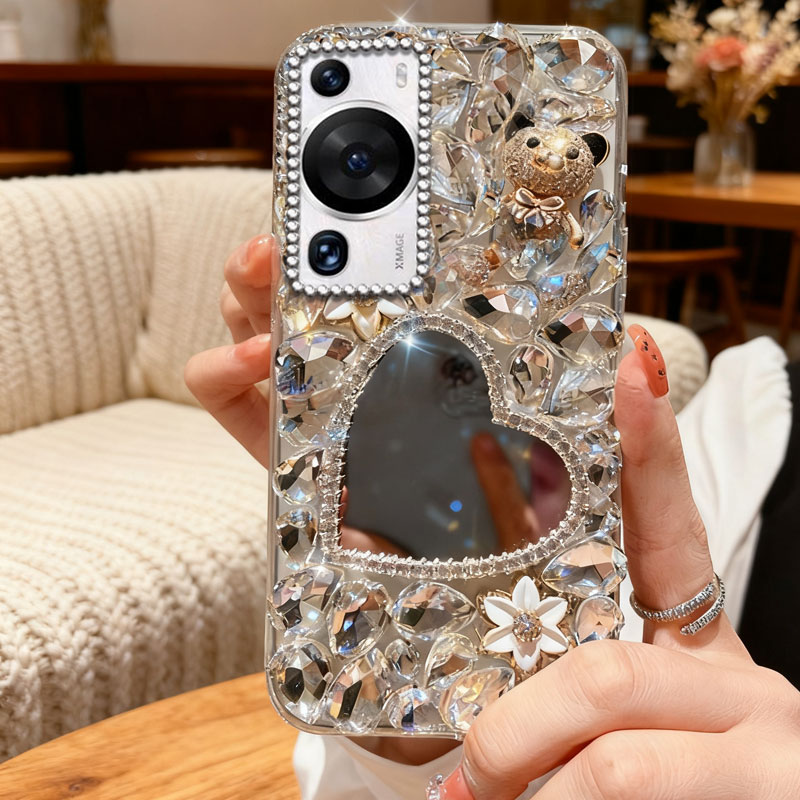 高端奢华镶钻手机壳，不掉钻，不发黄