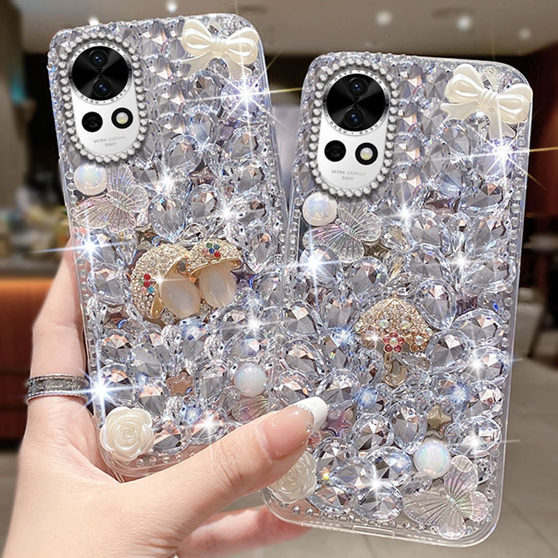 高端奢华镶钻手机壳，不掉钻，不发黄