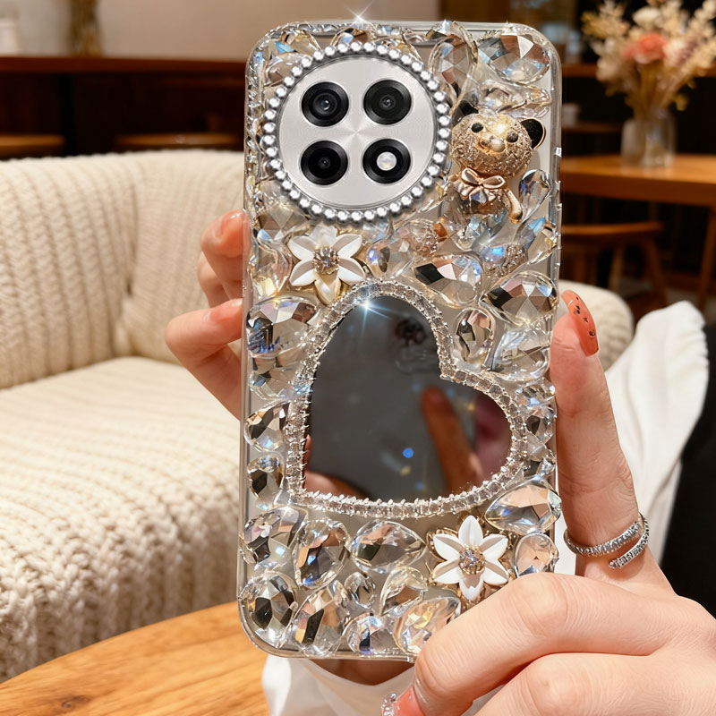 高端奢华镶钻手机壳，不掉钻，不发黄