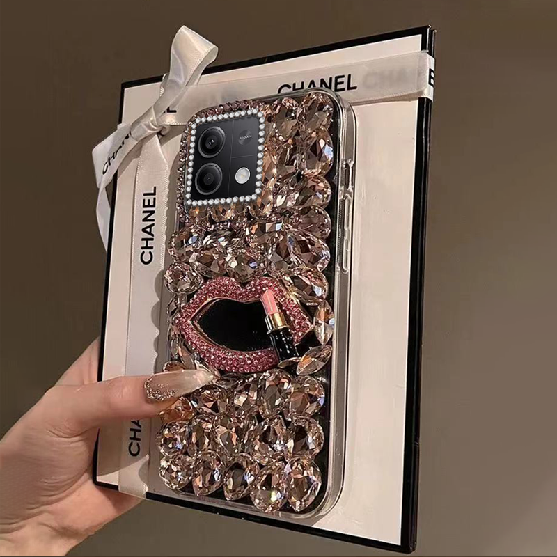 高端奢华镶钻手机壳，不掉钻，不发黄