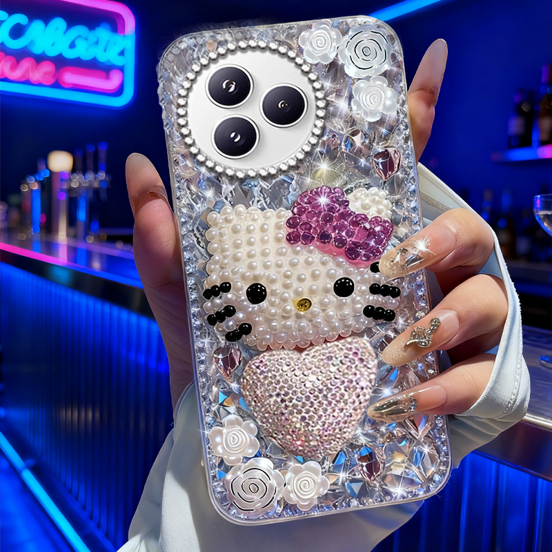 高端奢华镶钻手机壳，不掉钻，不发黄