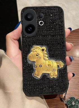 新年马上有钱适用vivoS30手机壳过年S19红色S7名媛S30mini保护套S15防摔S19冬天V27e/2026年S50春节S1秋冬