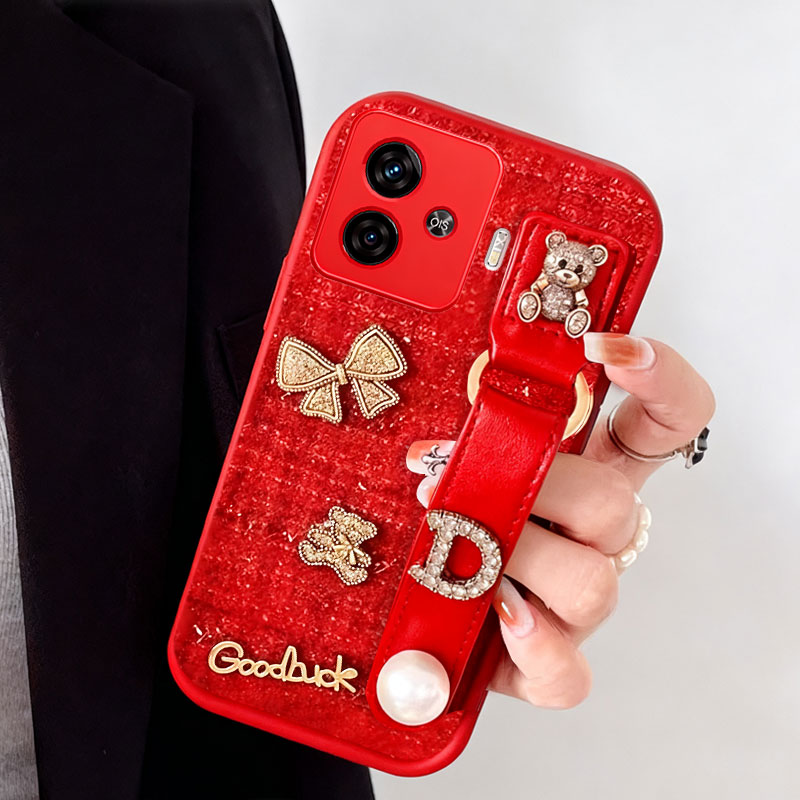 2026新款布艺小香风适用iQOOZ9手机壳外壳Neo5喜庆U3高级感Z8毛绒Z8X全包Z1x结婚5S针织Z9x女款Z7x防摔Z7i