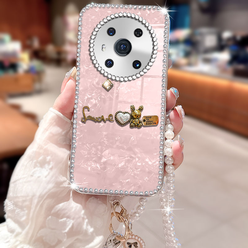 高级感电镀贝壳纹  斜跨更方便