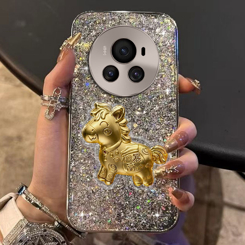 2026马年新款，电镀爆闪，不掉漆