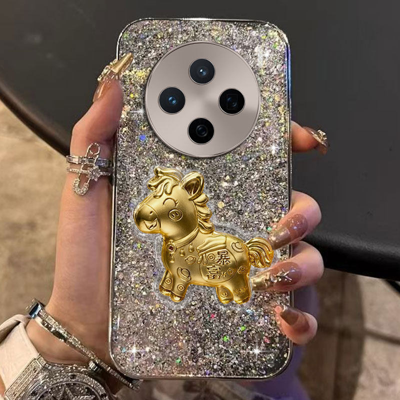 2026马年新款，电镀爆闪，不掉漆