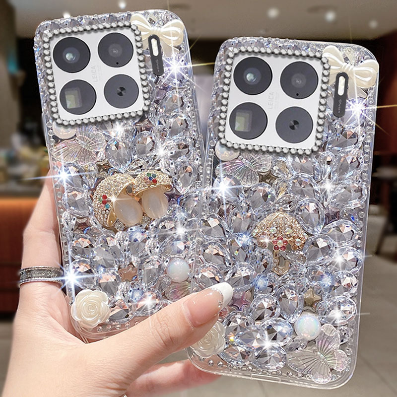 高端奢华镶钻手机壳,不掉钻,不发黄
