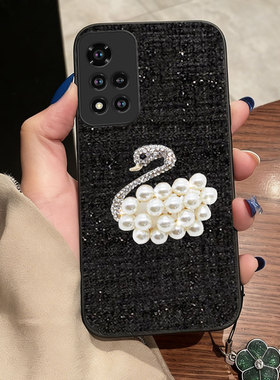 红色本命年布艺小香风适用Redmi红米Note11 5G手机壳本命年9名媛13过年15+全包12外壳15/2026年9 4G冬天14+