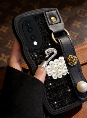 红色喜庆布艺小香风适用荣耀70手机壳保护套X8 5G防摔50Pro毛绒80GT名媛30喜庆60SE春节20全包90Pro本命年X40