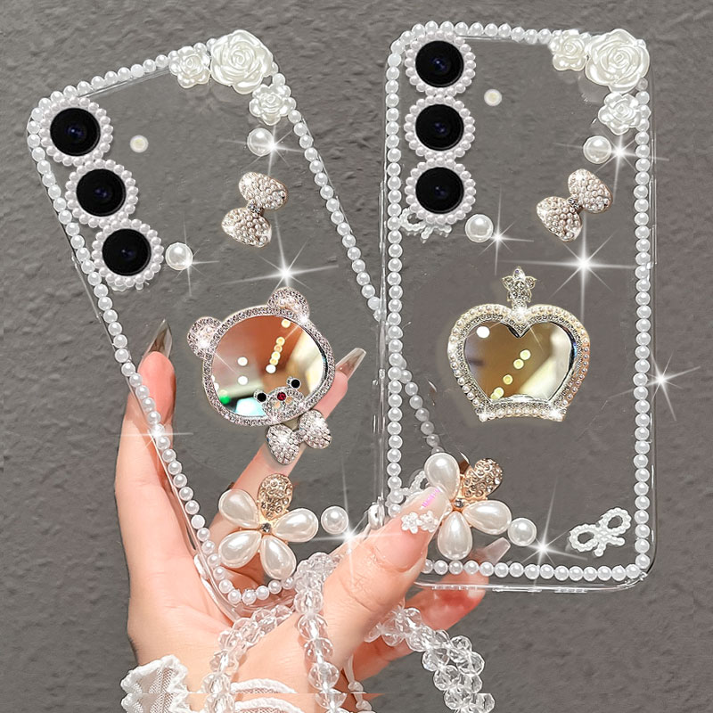 高端奢华镶钻手机壳，不掉钻，不发黄