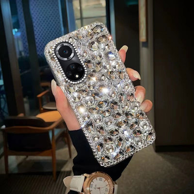 满钻奢华水钻适用华为nova9手机壳女款14pro保护套12活力版全包12s小众5iPro外壳12pro新品5i高级感14ultra