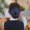 头花女职业网兜护士空姐上班发网酒店银行工作头饰发饰2025年新款