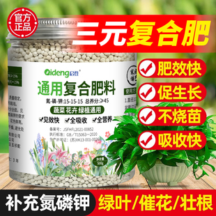 氮磷钾复合肥料果树绿植蔬菜通用型家用花卉养花肥料正品 水溶肥料