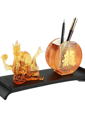 琉璃祝福中式客厅办公室