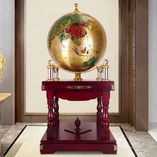 全铜地球仪落地摆件公司办公室大厅装饰校庆毕业送学校开业礼品