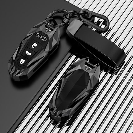 专用奥迪a6l钥匙套a4l q5l a3 q3 a6 a4 q5 q2l a7l a3l a5 q7扣