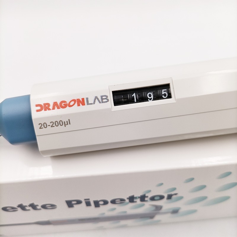 大龙移液器10 100ul 1 510ml手动单道微量可调式加样枪分液移液枪