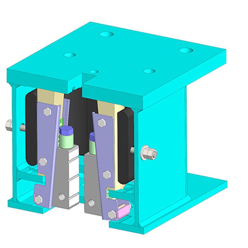 QJB2500杭州沪宁渐进式安全钳 单/双提拉 QJ2500A1 电梯配件
