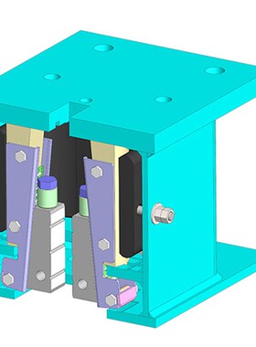 QJB2500杭州沪宁渐进式安全钳 单/双提拉 QJ2500A1 电梯配件