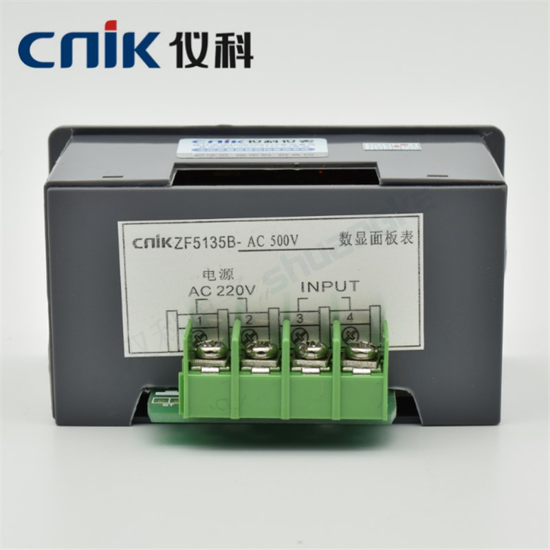 仪科数显仪表ZF5135交流电流电压表AC500VAC10ADC20VDC2A电源220V