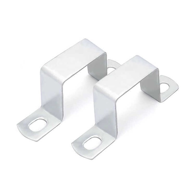 镀锌碳钢几字方形卡方管卡扣骑z马卡抱箍直角固定支架卡箍u型挡板