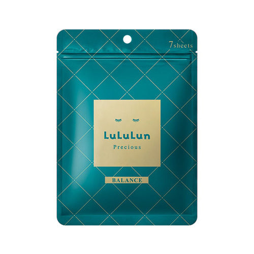 LuLuluLun驻颜水油平衡面膜保湿补水熟龄肌日本日本面膜7片/盒