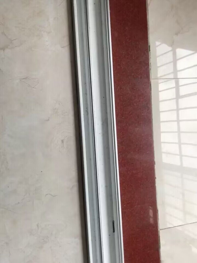 塑钢窗轨道铝条玻璃推拉门导轨下滑道老式门窗滑轮平凸槽滑轨配件