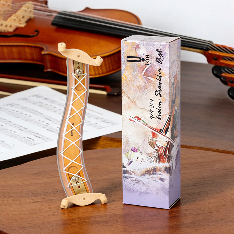 FOM实木小提琴肩托腮托垫4/4 3/4儿童海绵垫琴托配件大全腮托套