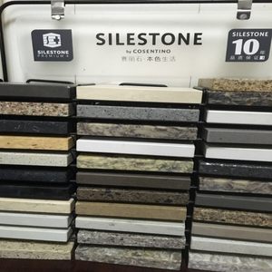 纯进口西班牙赛丽石人造大理石石英石台橱柜台面吧台中岛定做