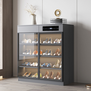 艾森耐智能消毒鞋柜实木家用门口大容量美容院除臭杀菌烘干入户