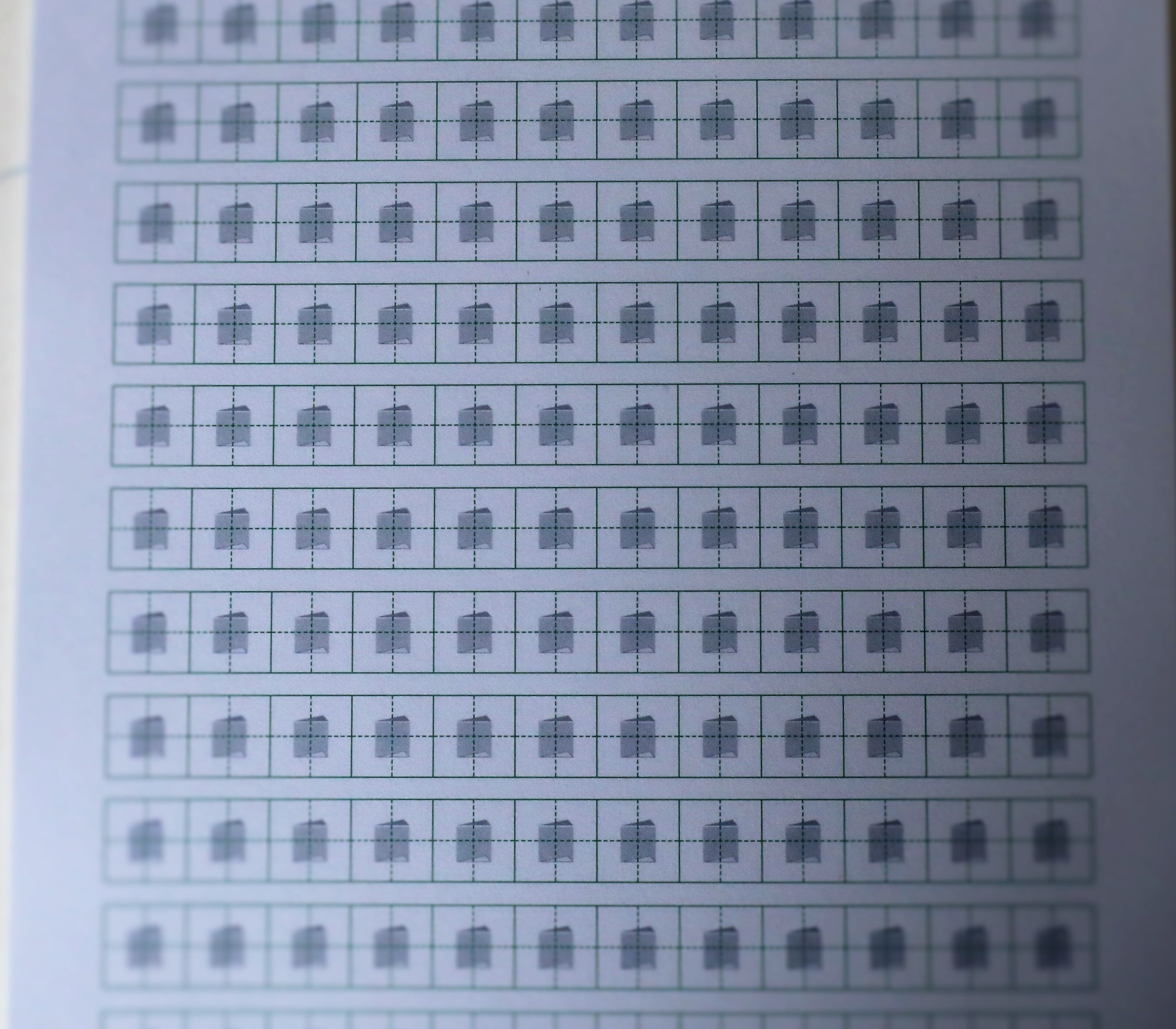 华栋练字本  三维空间格练字帖学生成人书法练字格 - 实物图