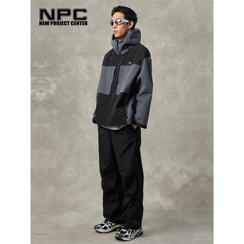 NPC特氟龙三k防全压胶连帽户外夹克外套NP36TJ17