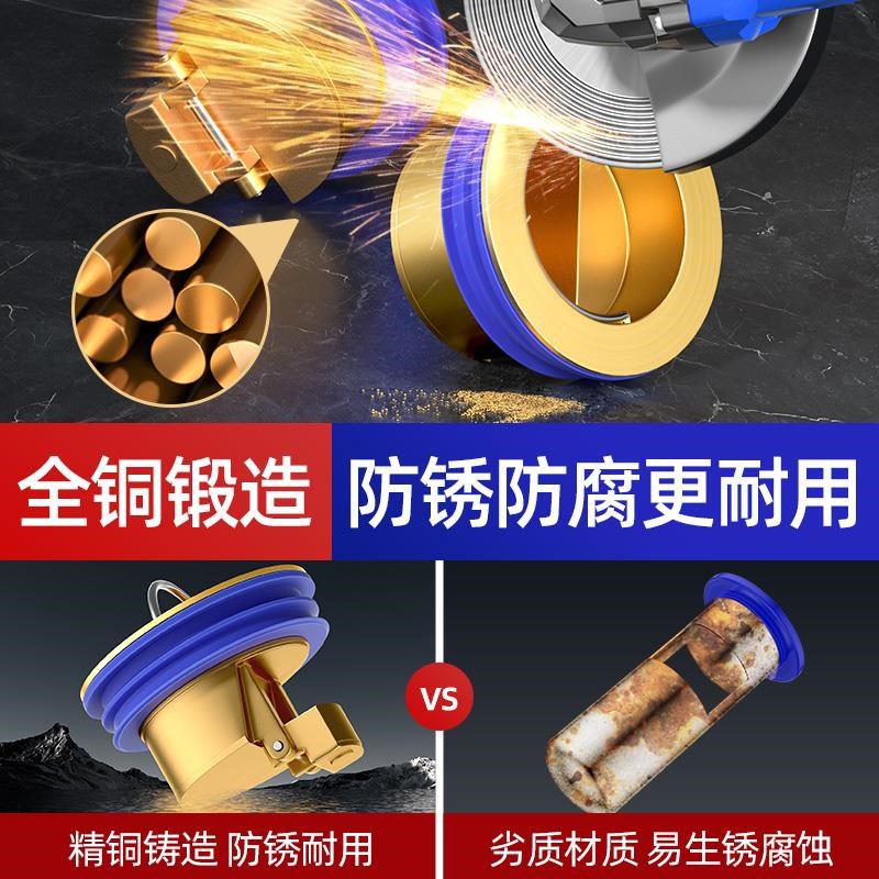 地漏防臭器卫g生间通用下水管道排水口过滤网防臭盖密封内芯盖