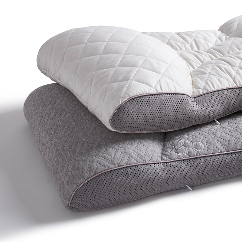 五星酒店tpe软管枕头分区E护颈椎支撑硬枕芯可调高度