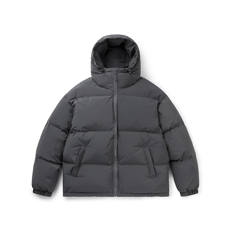 VMCL90白鸭绒320g充绒特氟龙保暖连帽面E包羽绒服男24AW vermicel