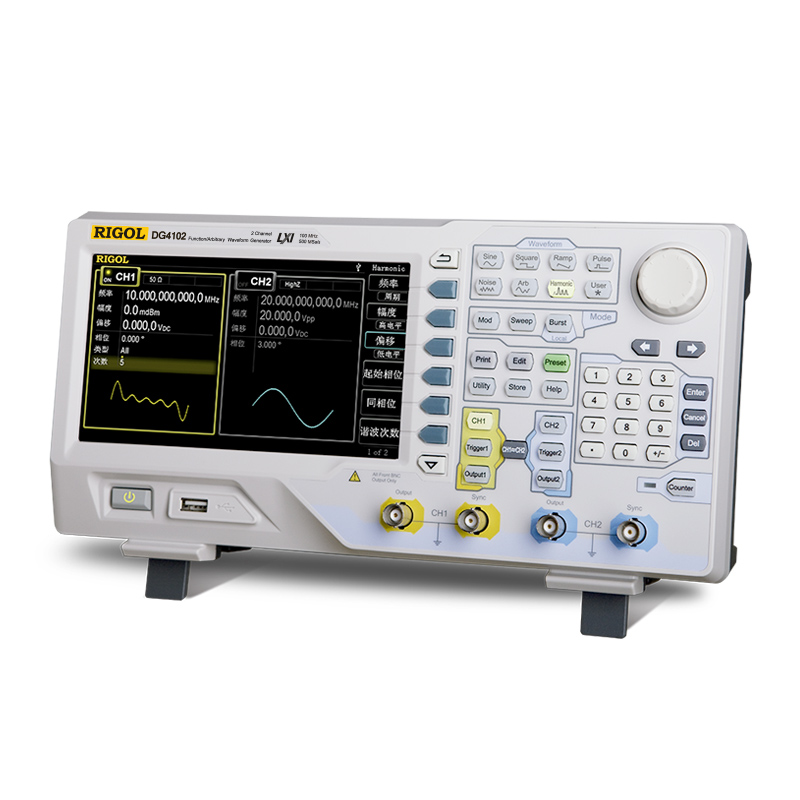 普源RIGOL函数任意波形信号发生v器信号源DG4102/4062/4162/4202