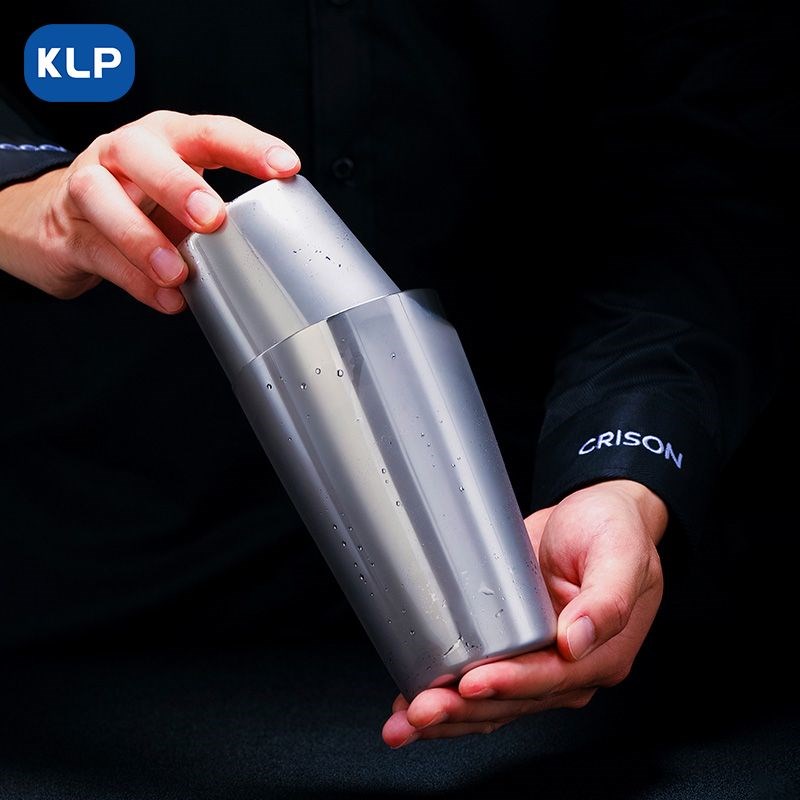 KLP境系列波士顿调酒w器调酒杯不锈钢摇壶专业高镜光酒吧工具