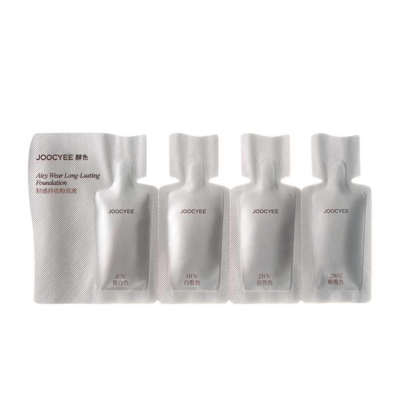 酵色粉底液试用装0.5ml*4+粉扑*1