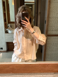 80297 女 Hers一勺甜2026年早春 简约日常调性小设计感廓形衬衫