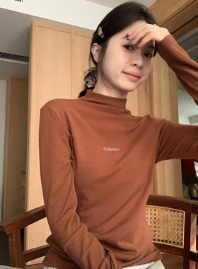 METEO 2170#半高领九色压轴微高领打底