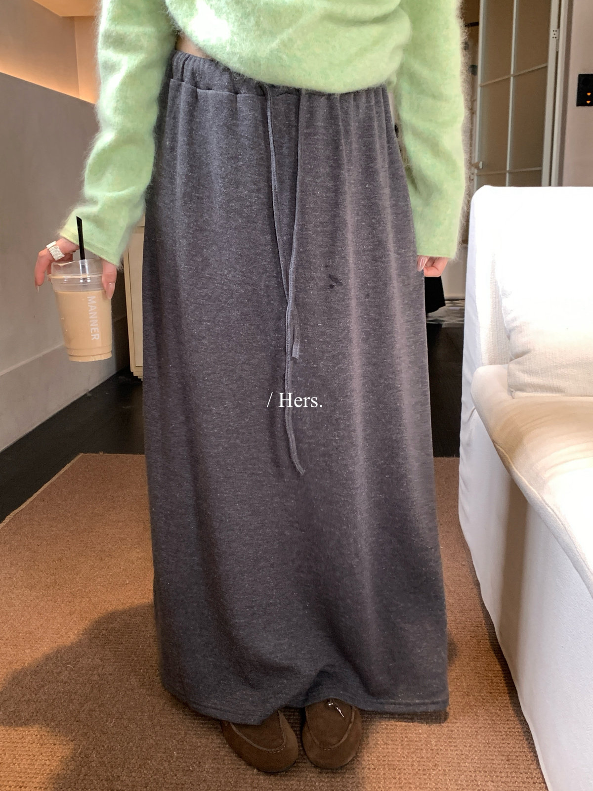 Hers基础百搭经典休闲半身裙女