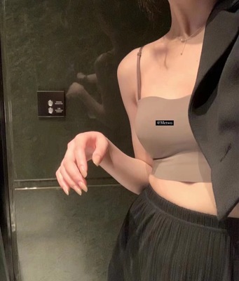 一勺甜抹胸吊带内衣细带无痕