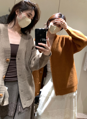 一勺甜 hers秋冬bi备毛衣开衫！人手一件好穿懒人保暖外套92443