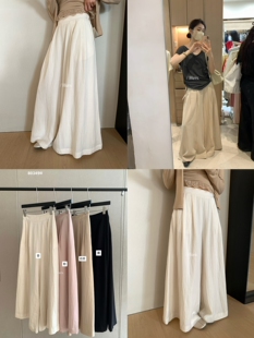 女 简约日常百搭舒适慵懒飘飘休闲阔腿裤 80349 Hers 26年早春