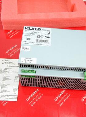 议价KUKA 00-109-802 库卡控制柜电源模块 APtronic 27V NT KRC2