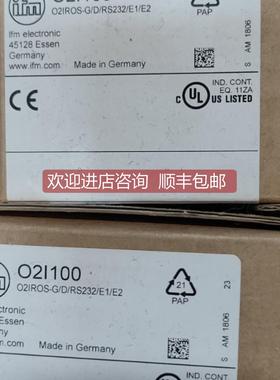 询价IFM易福门传器O2I100 02I100